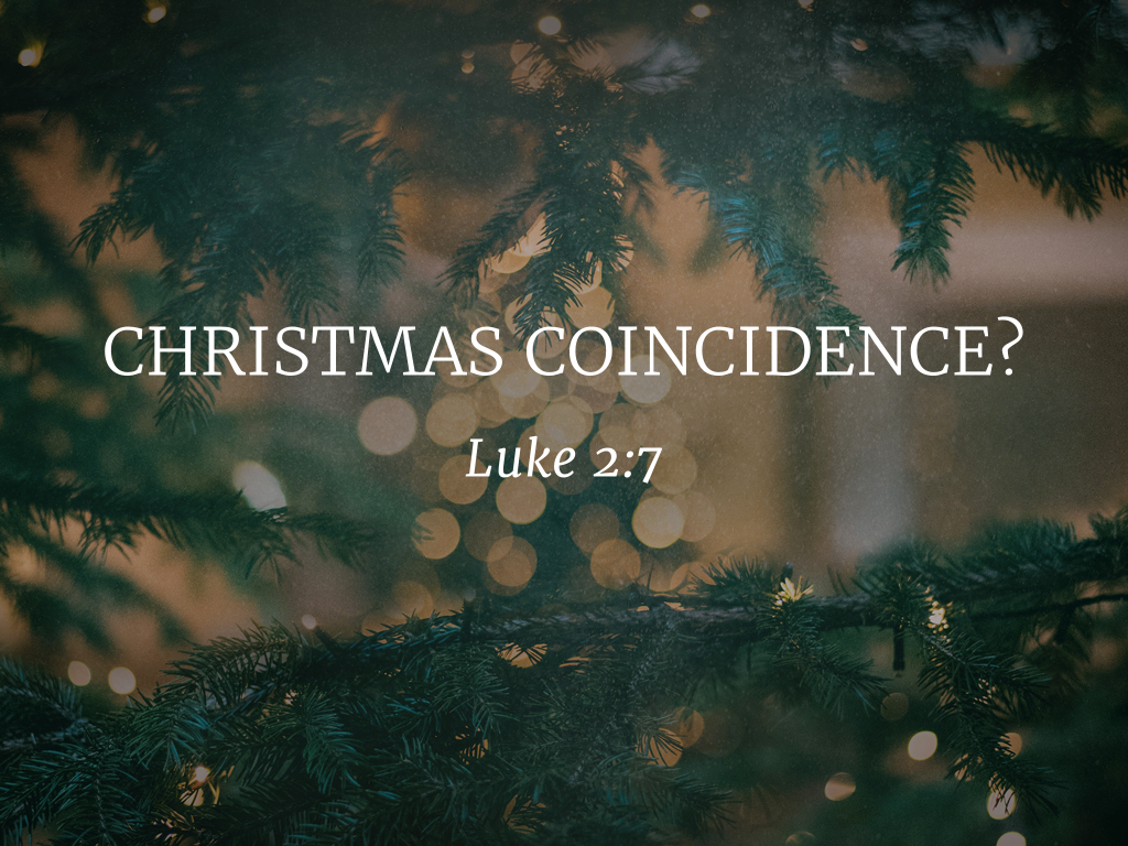 Christmas Coincidence? Logos Sermons