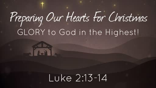 Preparing Our Hearts For Christmas