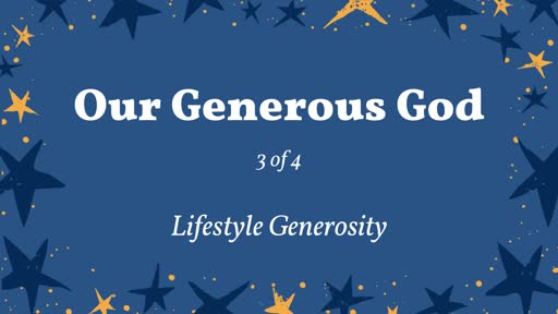 12/22/2019 Lifestyle Generosity