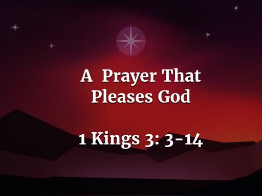 A Prayer That Pleases God