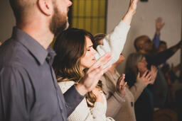 Woman Worshipping on a Sunday Morning  image 4