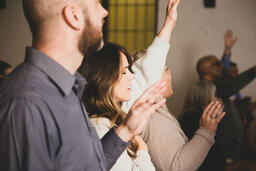 Woman Worshipping on a Sunday Morning  image 3