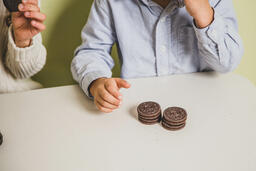 Kids Eating Oreo Cookies  image 4