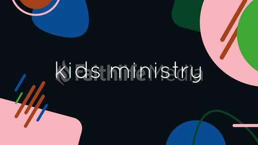 Kids Ministry Shapes