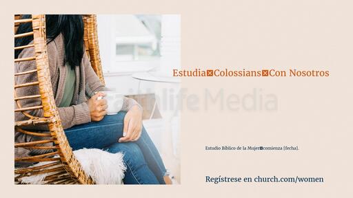 Study Colossians With Us