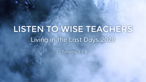 Listen to Wise teachers January 2, 2020d