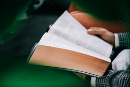 Person Reading the Bible  image 1