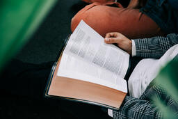 Person Reading the Bible  image 2