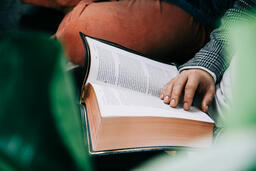 Person Reading the Bible  image 3