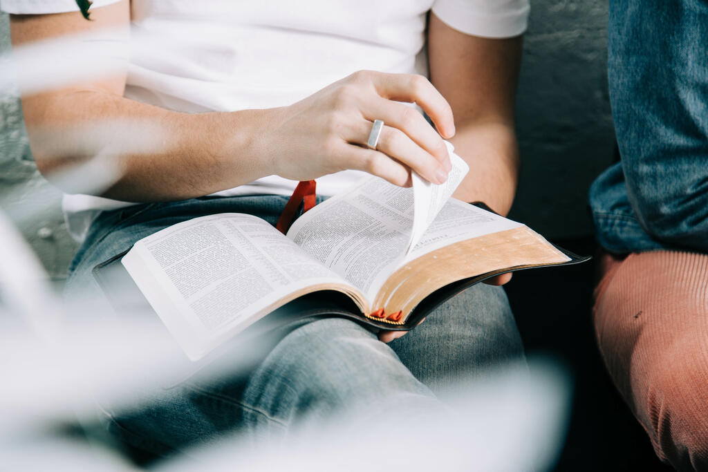 Person Reading the Bible large preview