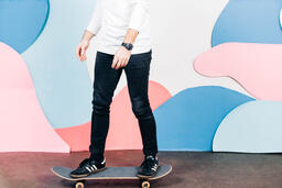 Young Person Skateboarding  image 1