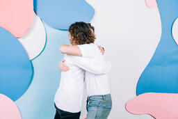 Young People Hugging  image 2