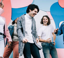 Young People Laughing and Dancing  image 5