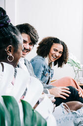 Young People Laughing Together  image 1