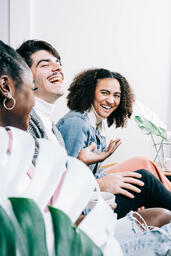 Young People Laughing Together  image 4