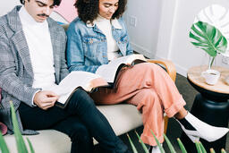Young People Reading the Bible  image 1