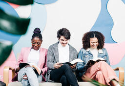 Young People Reading the Bible  image 1