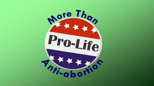 More Than Anti-Abortion...Pro-Life