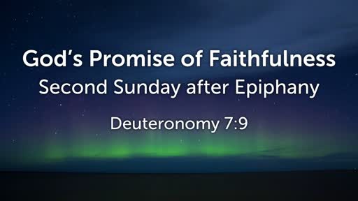 God's Promise of Faithfulness 