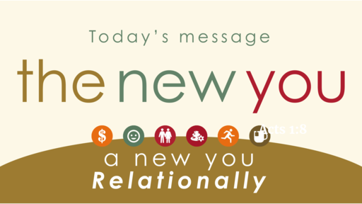 The New You Relationally -Sun. Feb. 2, 2020