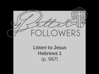 Listen To Jesus