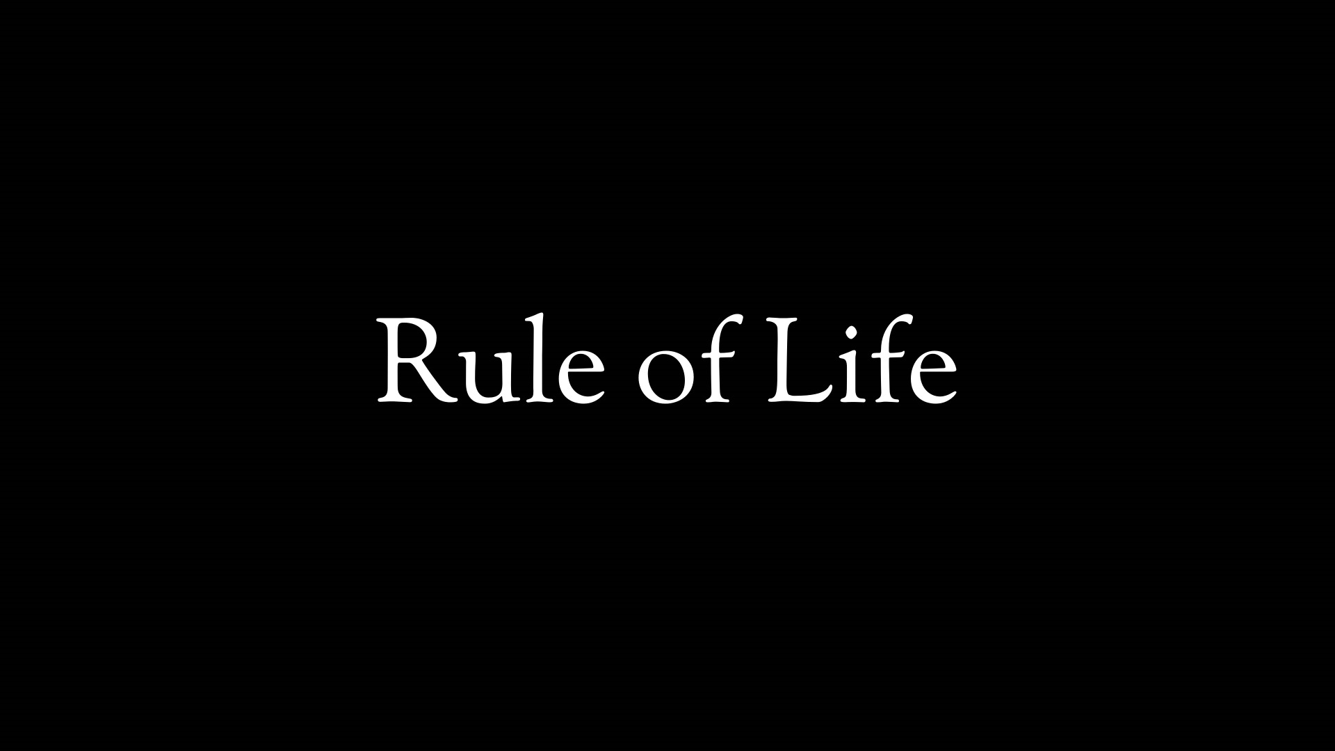 Rule of Life - Logos Sermons