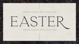 Death Could Not Hold Him Easter  PowerPoint Photoshop image 1