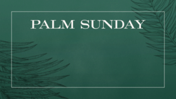 Palm Sunday Green  PowerPoint Photoshop image 10