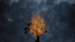 Burning Bush Flame  PowerPoint Photoshop image 1