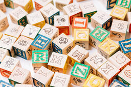 Alphabet and Number Toy Blocks  image 3