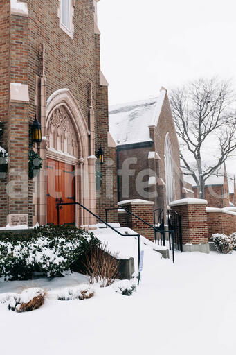 Church in the Snow