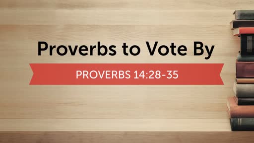 Proverbs to Vote By
