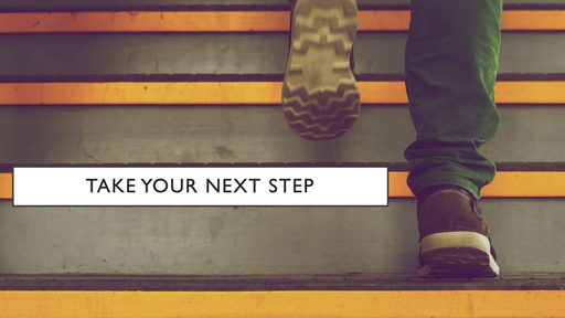 Take Your Next Step: Sharing Your Faith
