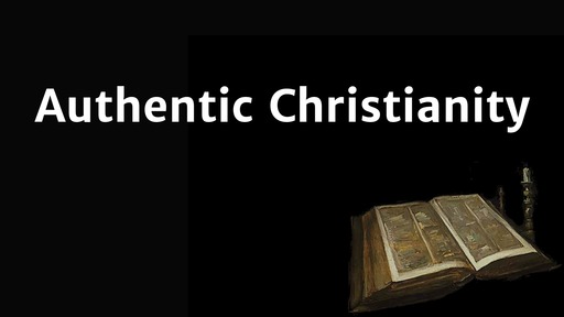 Authentic Christianity