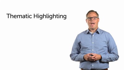 Grammatical Categories: Thematic Highlighting Devices