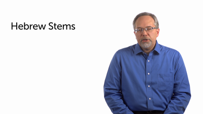 Introducing Verbal Stems