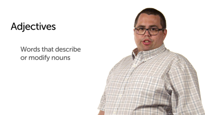 Adjectives