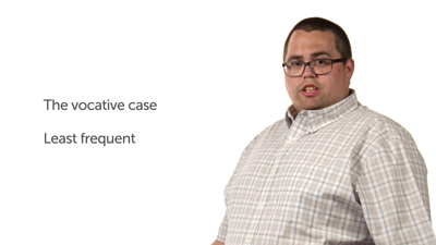 The Vocative Case