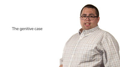 The Genitive Case