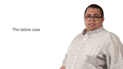 The Dative Case