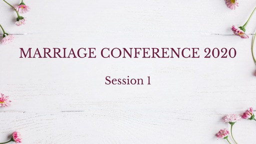 2020 COBC Marriage Conference