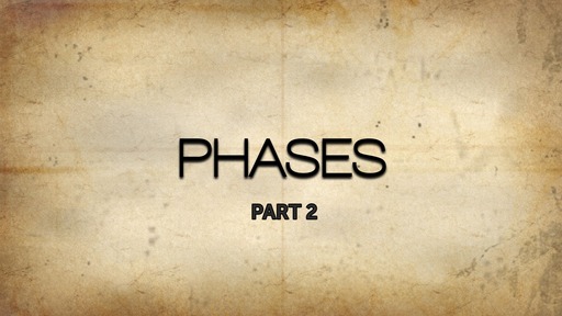 Phase 2 - Discipleship