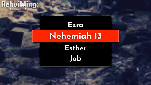 Spiritual Compromise - Nehemiah 13 - Sunday March 1, 2020