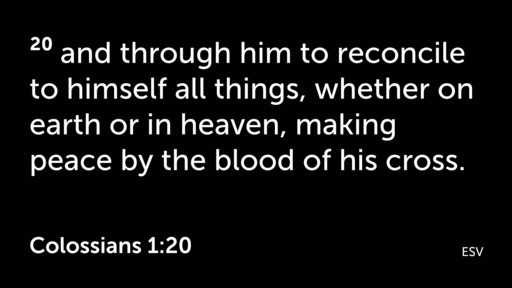 March 1, 2020 - Colossians 1:24-2:5