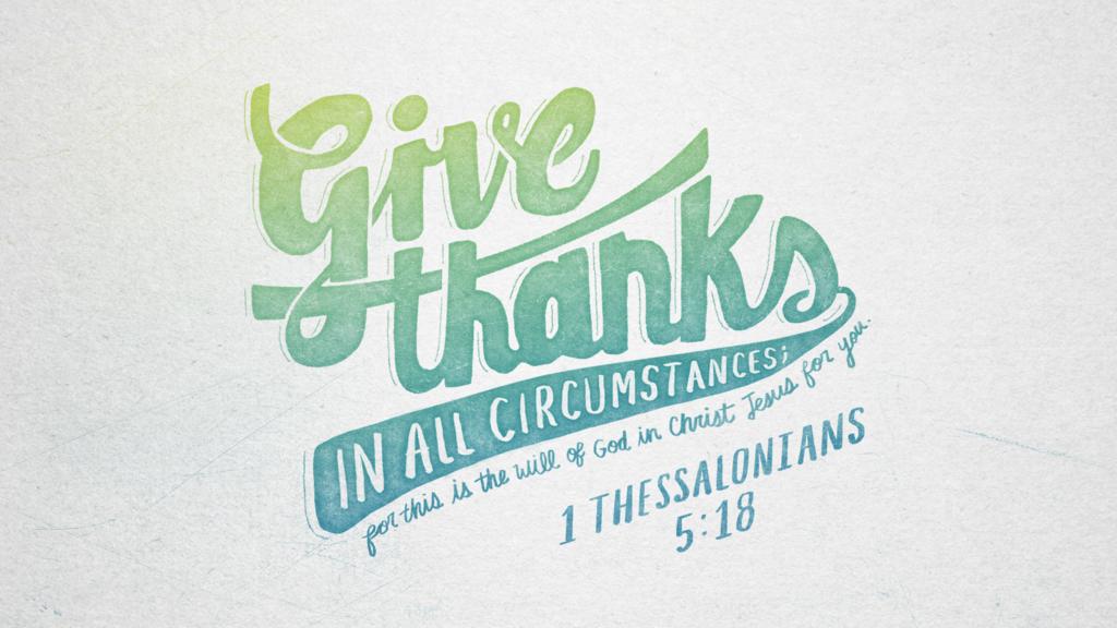 1 Thessalonians 5:18 large preview