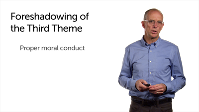 Third Theme: Proper Moral Conduct