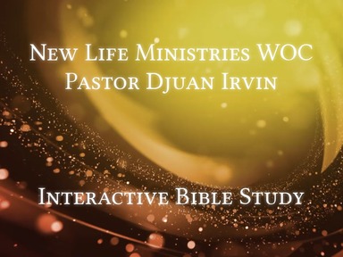 Bible Study 1st Wednesday March 4th