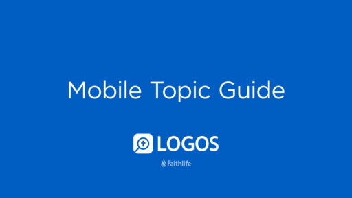Mobile Topic Guide