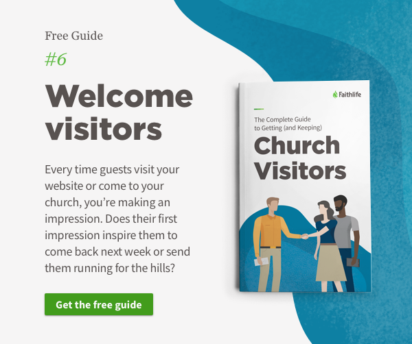 6) Welcome visitors