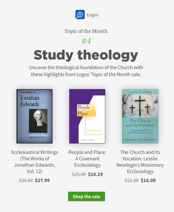 4) Study theology